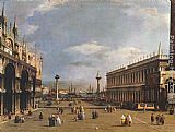 The Piazzetta by Canaletto